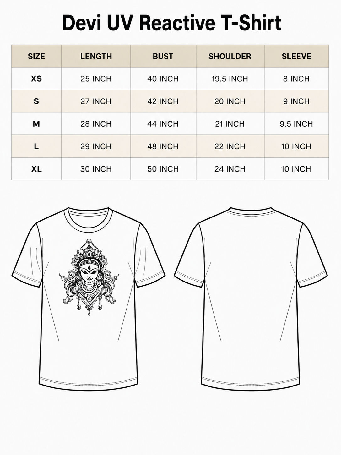 Devi UV Reactive T-Shirt